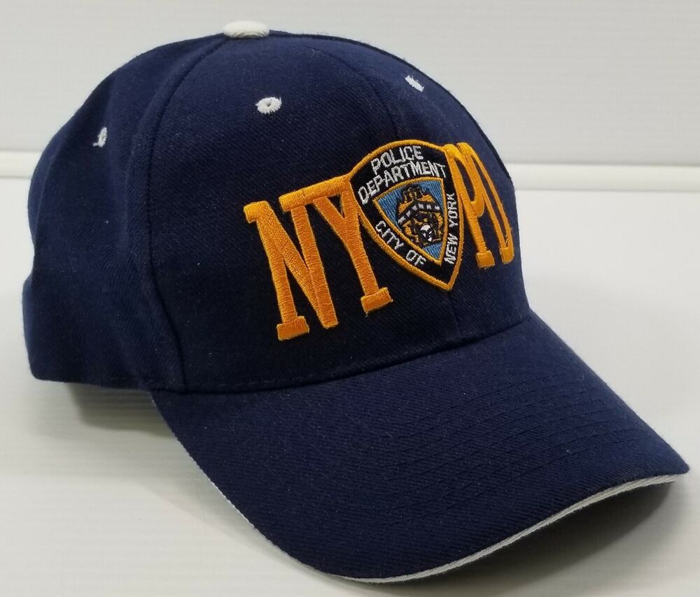 N) NYPD New York Police Department Blue Baseball Cap Hat